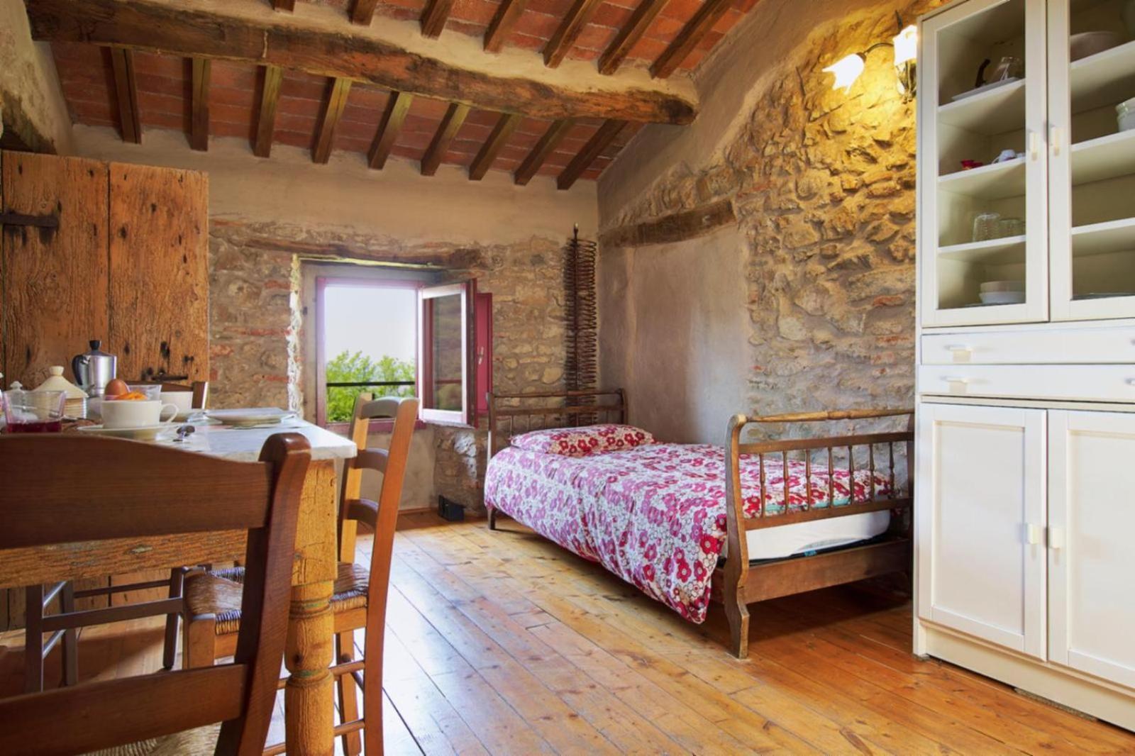 Agriturismo I Pitti 세라발레 피스토이에세 객실 사진